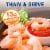 Kroger® Medium Shrimp Cooked Peeled & Deveined Tail On Perspective: back