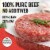 Kroger® Lean Ground Beef Chuck 80/20 Homestyle Hamburger Patties Perspective: back