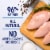 Kroger® Frozen Raw Boneless Skinless Chicken Breasts Perspective: back