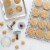 Nordic Ware Geo Cast Cookie Stamps - Silver Perspective: back