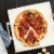 Nordic Ware Deluxe Pizza Stone with Rack - Biege Perspective: back
