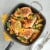 Nordic Ware Aluminum Square Meal Pan Perspective: back