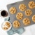 Nordic Ware Silver Insulated Baking Sheet Perspective: back