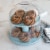 Nordic Ware Dessert Stand with Dome Lid, Sea Glass Perspective: back