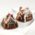 Nordic Ware Gingerbread House Duet Pan Perspective: back