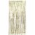 Unique Foil Fringe Door Curtain - Gold Perspective: back
