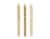 Unique Glitter Gold Spiral Birthday Candle Assortment Perspective: back