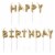 Unique® Pick Candles Happy Bday Gold Letters Perspective: back