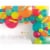 Unique® 50 piece Balloon Arch Kit Rainbow Assortmet Perspective: back