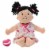 Manhattan Toy Baby Stella Black Hair Soft First Baby Doll, 15-Inch Perspective: back