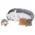 Manhattan Toy Nursing Nissa Nurturing Hedgehog Stuffed Animal with Plush Baby Hoglets Perspective: back