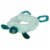 Manhattan Toy Theo Turtle Baby Toy Ring Rattle with Crinkle Paper and Textured Teethers Perspective: back