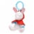 Manhattan Toy Fairytale Rabbit Plush Baby Travel Toy Perspective: back