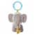 Manhattan Toy Fairytale Elephant Plush Baby Travel Toy Perspective: back
