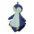 Manhattan Toy Penny Penguin Scrub-a-Dubbie Bathtime Puppet Washcloth Perspective: back