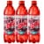Mountain Dew® Code Red Soda Bottles Perspective: back
