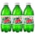 Diet Mtn Dew® Caffeine Free Soda Bottles Perspective: back