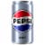 Diet Pepsi Cola® Soda Mini Cans 7.5 oz 6 pk Perspective: back