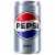 Diet Pepsi Cola® Soda Mini Cans 7.5 oz 6 pk Perspective: back