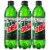 Mountain Dew® Zero Sugar Soda Bottles Perspective: back