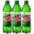 Mountain Dew® Soda Bottles Perspective: back