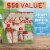 Old Spice Holiday Gift Set for Men, Fiji, Body Wash, AP/Deo, AF Spray, 2n1 Shampoo, 4-pack Perspective: back