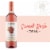 Oliver Winery Sweet Rose Wine Perspective: back