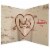 Avanti Squirrel Holds Heart Box Stand Out Pop-Up Funny / Humorous Valentine's Day Card Perspective: back