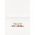 Avanti Lab Puppies In Red Truck Dog Christmas Card Perspective: back