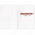 Avanti White Dog Running With Cap Puppy Father's Day Card Perspective: back