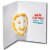 Avanti Press Greeting Cards Birthday Cheese Puff Cat Standout Perspective: back