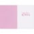 Avanti Smiling Gray and White Cat Face Inside Pink and Peach Roses Valentine's Day Card Perspective: back