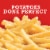 Ore-Ida Extra Crispy Fast Food French Fries French Fried Potatoes Perspective: back