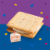 Annie's Organic B-Day Cake Graham Sandwich Cookies Perspective: back