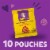 Annie’s Organic Bees Bugs and Butterflies Fruit Flavored Snacks Perspective: back