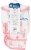 Gerber® Bib and Burp Cloth - Pink Perspective: back