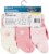 Gerber® Crew Socks - Assorted Pink Perspective: back