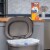 Hefty® Ultra Strong™ 13 Gallon White Citrus Twist™ Scented Trash Bags Perspective: back