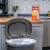 Hefty® Strong 13-Gallon Tall Kitchen Drawstring Trash Bags Perspective: back
