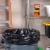 Hefty® 45 Gal. Contractor Black Trash Bags Perspective: back