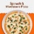 Lean Cuisine Features Spinach & Mushroom Frozen Pizza Perspective: back