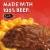 Stouffer's Large Size Salisbury Steak Frozen Meal Perspective: back
