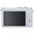 Canon Eos M200 Mirrorless Digital Camera With 15-45mm Lens White Perspective: back