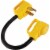 Camco PowerGrip™ 50A/30A Dogbone RV Power Cord Adapter Perspective: back