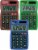 Victor Technology 8-Digit Dual Powered Large LCD Handheld Calculator - Assorted Perspective: back