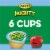 Mott's® Mighty Honeycrisp Apple Applesauce Perspective: back