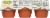 Mott's® Orange Swirl Bar Applesauce Perspective: back