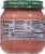 Gerber Organic Banana Apple Strawberry with Millet Quinoa & Cinnamon Stage 2 Baby Food Perspective: back