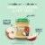 Gerber® Organic 2nd Foods Sweet Potato Apple Carrot & Cinnamon Stage 2 Baby Food Perspective: back