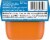 Gerber Peach Stage 1 Baby Food Perspective: back